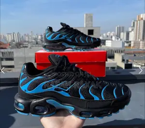 Original Black/Blue Nike Tn Air Max Plus Sneakers