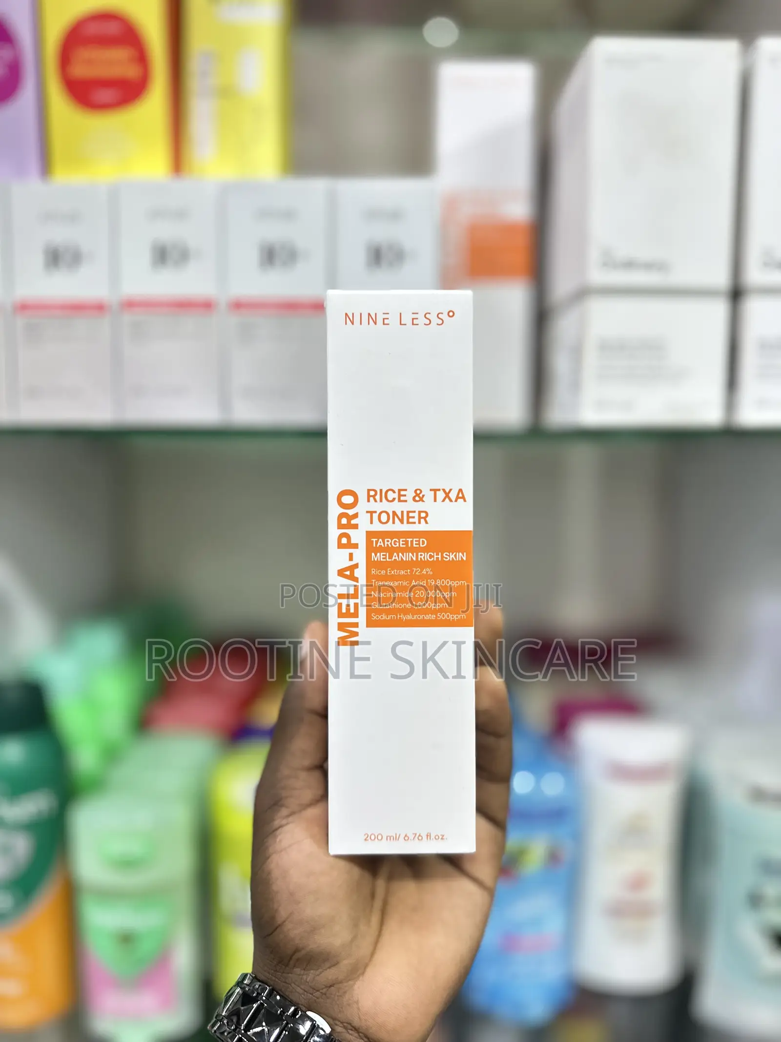 Nineless Mela Pro Rice Tranexamic Acid Face Toner