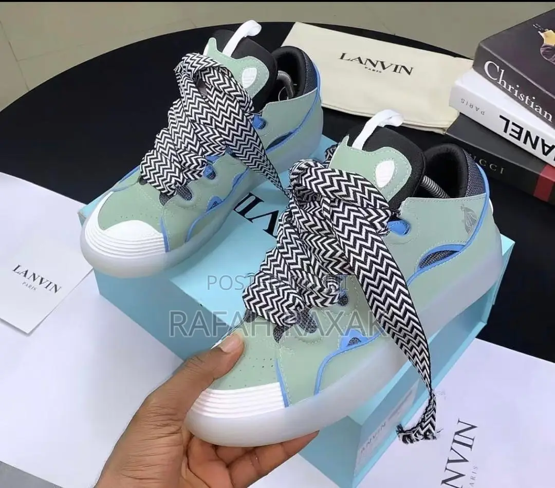 Original Multicolor Lanvin Curb Luxury Sneakers
