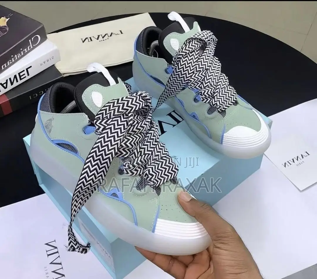Original Multicolor Lanvin Curb Luxury Sneakers