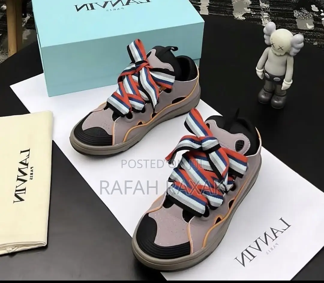 Original Lanvin Paris Luxury Designer Sneakers