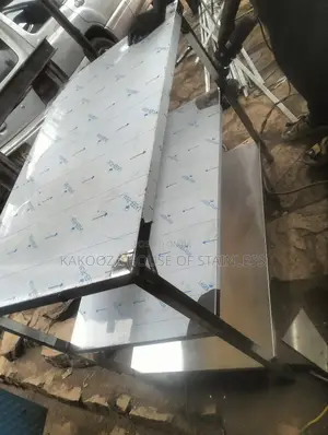 Stainless Working Table With Three Shelves