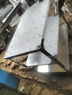 Stainless Working Table With Three Shelves