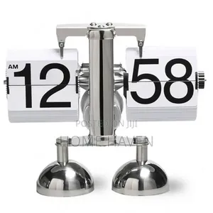 Stainless Steel Automatic Flip Clock
