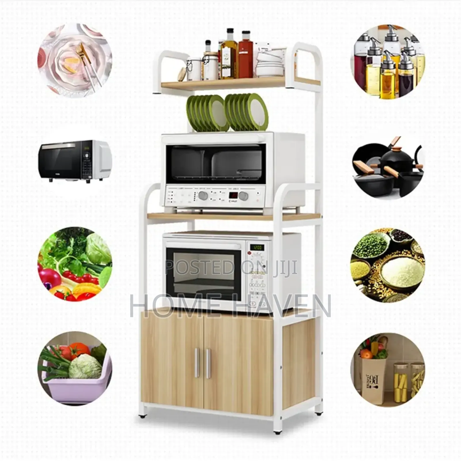 5 Tier Kitchen Organizer Rack