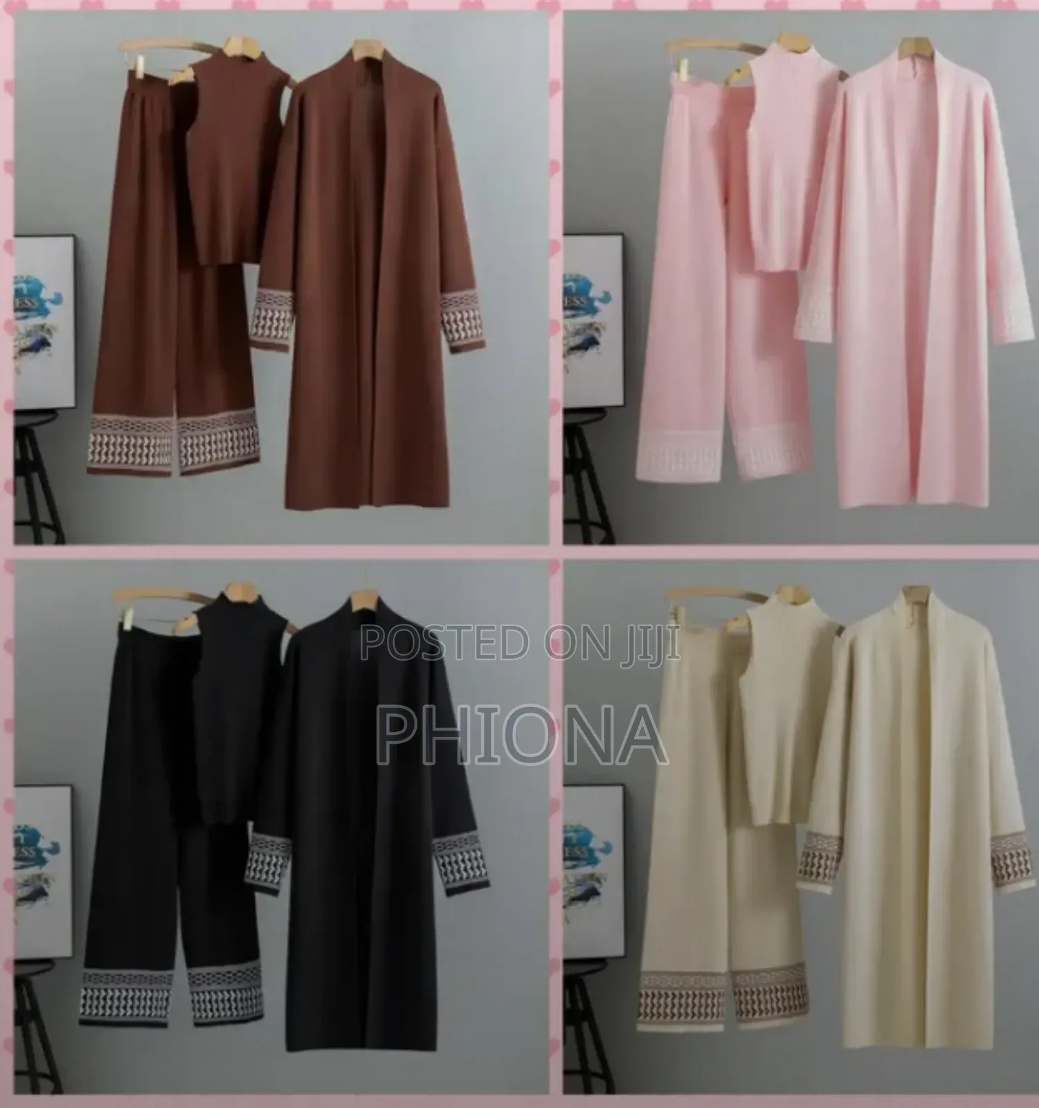 Three Piece Ladies Collection