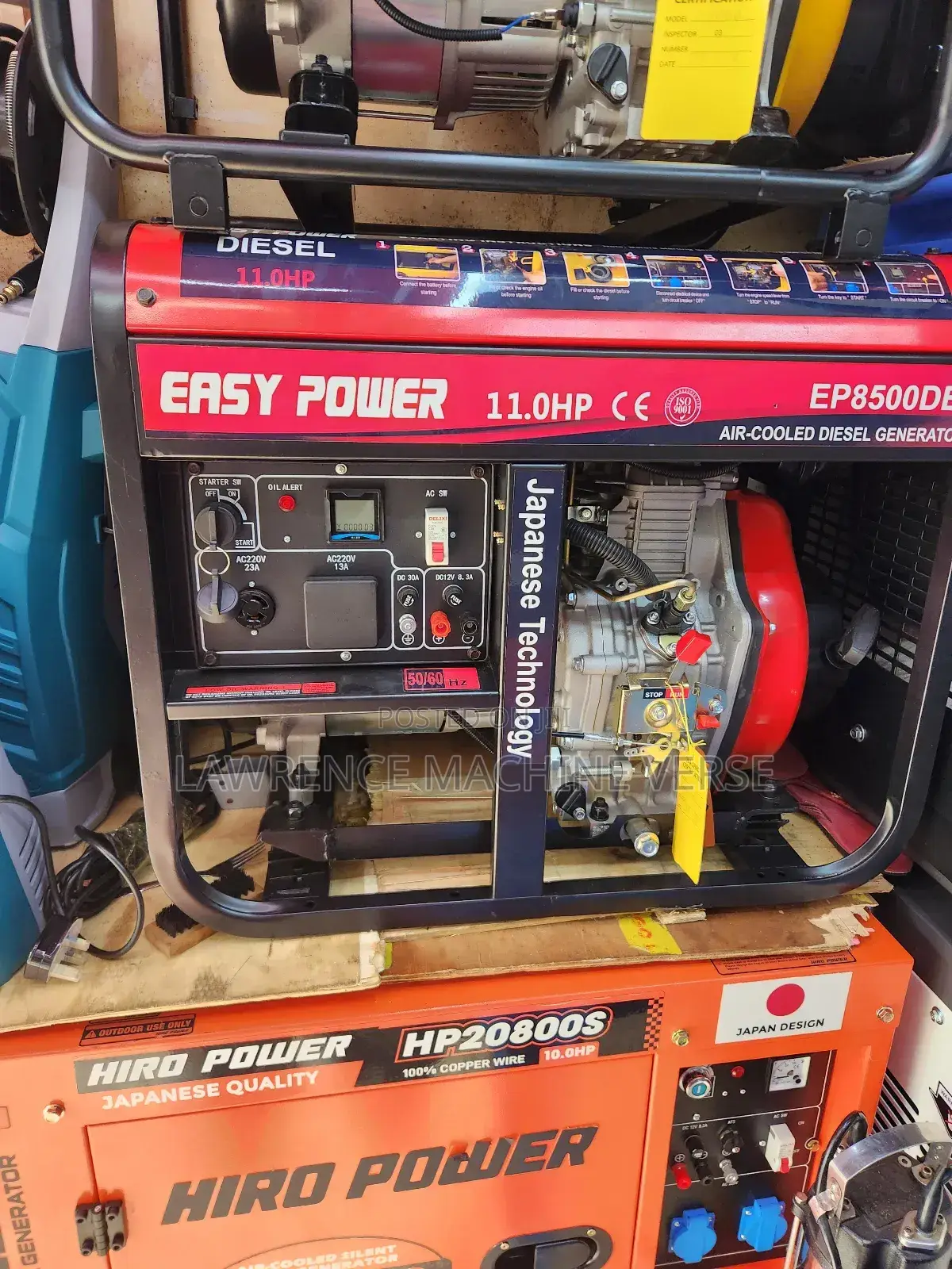 Diesel Generator 8.5kva JSP 66m