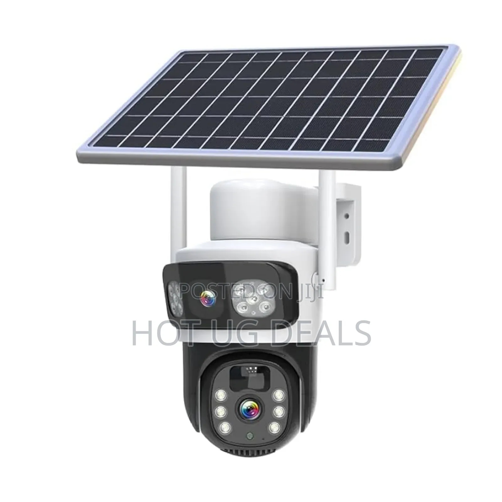 Solar-powered 4g Security Surveillance Camera- Dual Lens