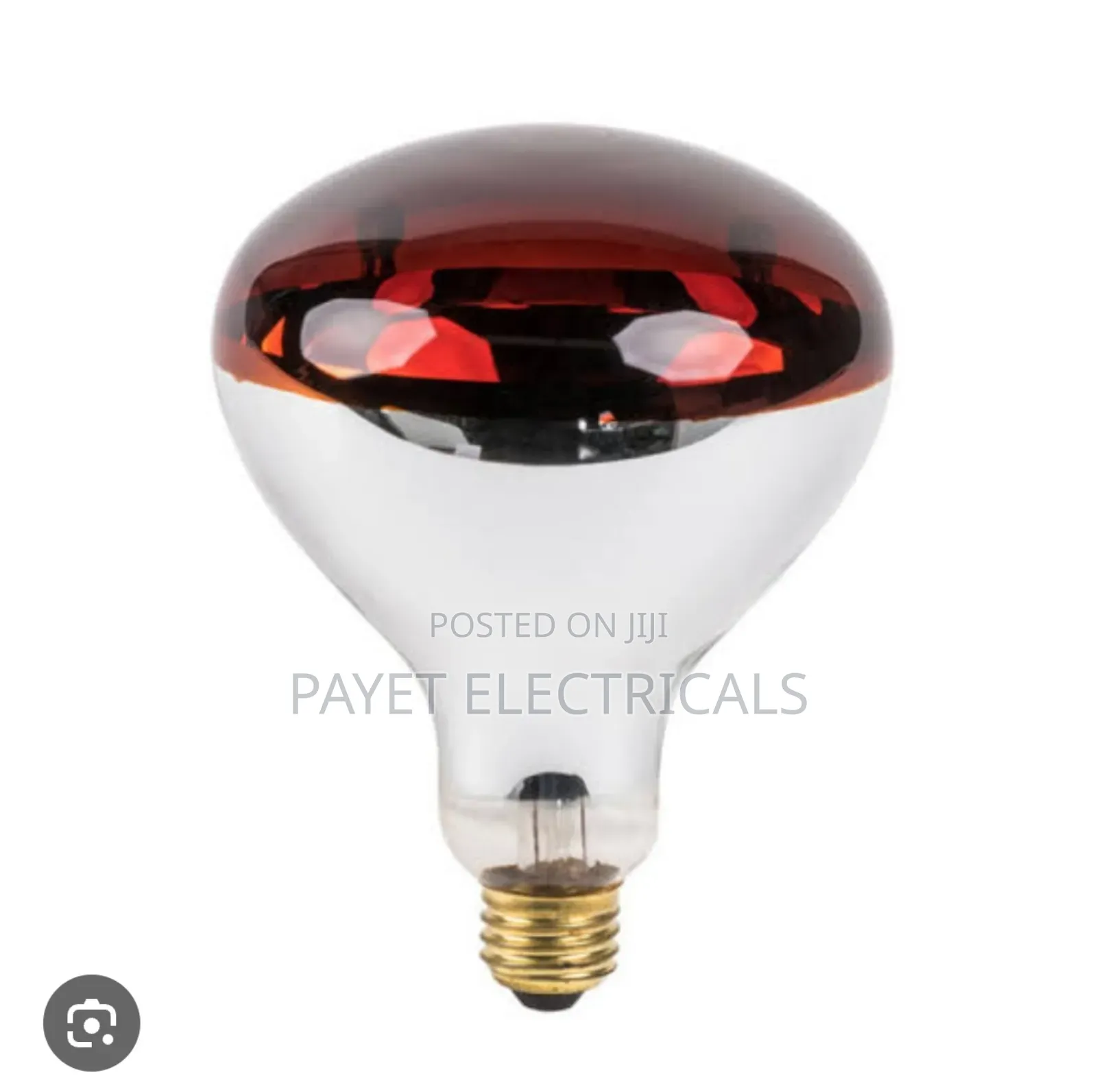 Inflared Heating Bulb for 250 Watts