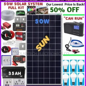 50w Solar Full Kit/ Commercial Solar Energy System