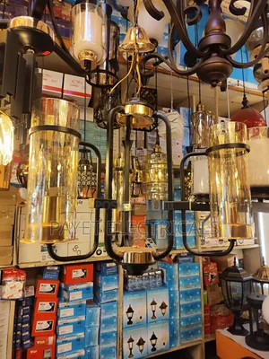 3in 1 Goldish Pendant Lamp Holder