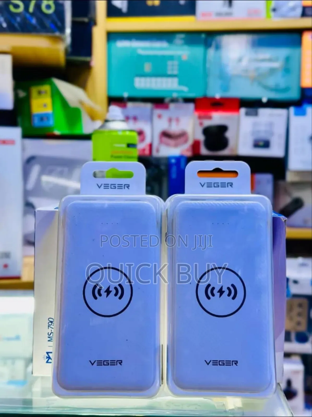 Veger Vp-1027w Wireless Charger Power Bank.