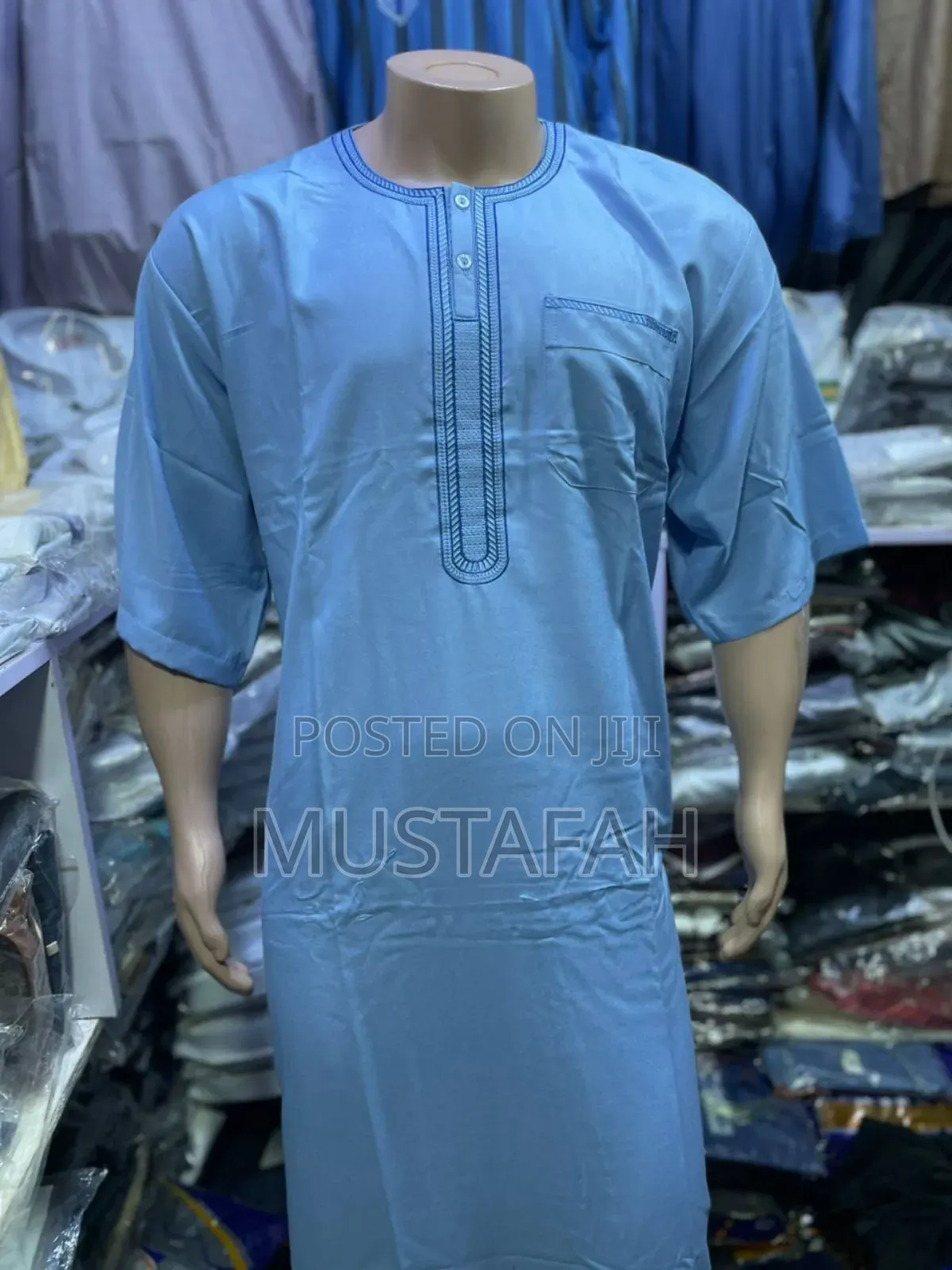 Short Sleeve Kanzu1