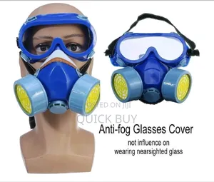 Anti Dust Protect Industrial Mask With Air Filter & Goggles