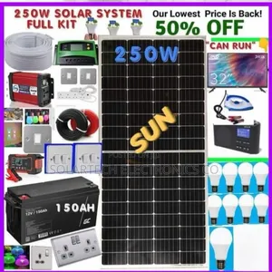 250w Solar Full Kit/ Commercial Energy Solar System