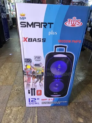 Smart Plus 12" Dual Rechargeable Speaker