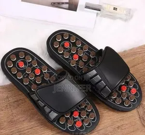 Reflexology Pressure Point Foot Massage Mat Slides Sandals