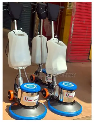 Floor Cleaner/Scrubber With Brush Set