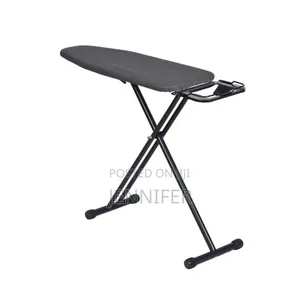 Heat Resistant Fabric Ironing Board With Iron Rest