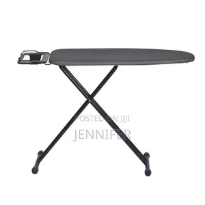 Heat Resistant Fabric Ironing Board With Iron Rest