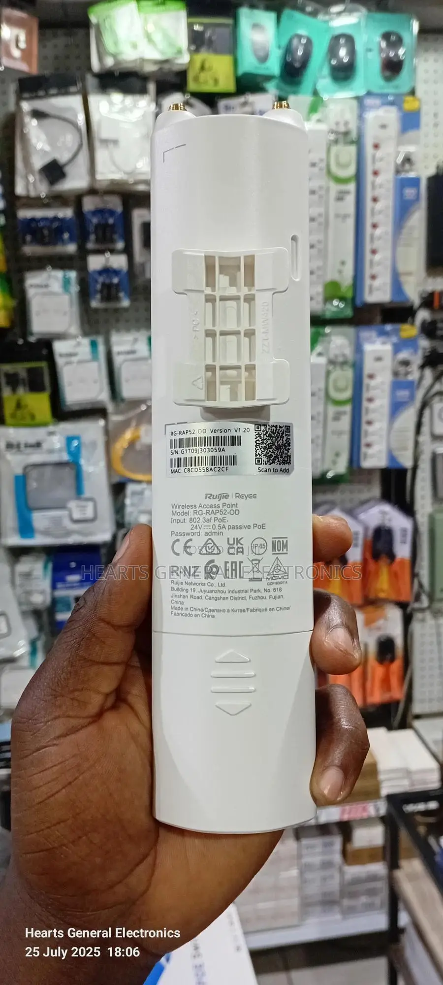 Ruijie Gigabit Access Point ( Rg-Rap52-Od )