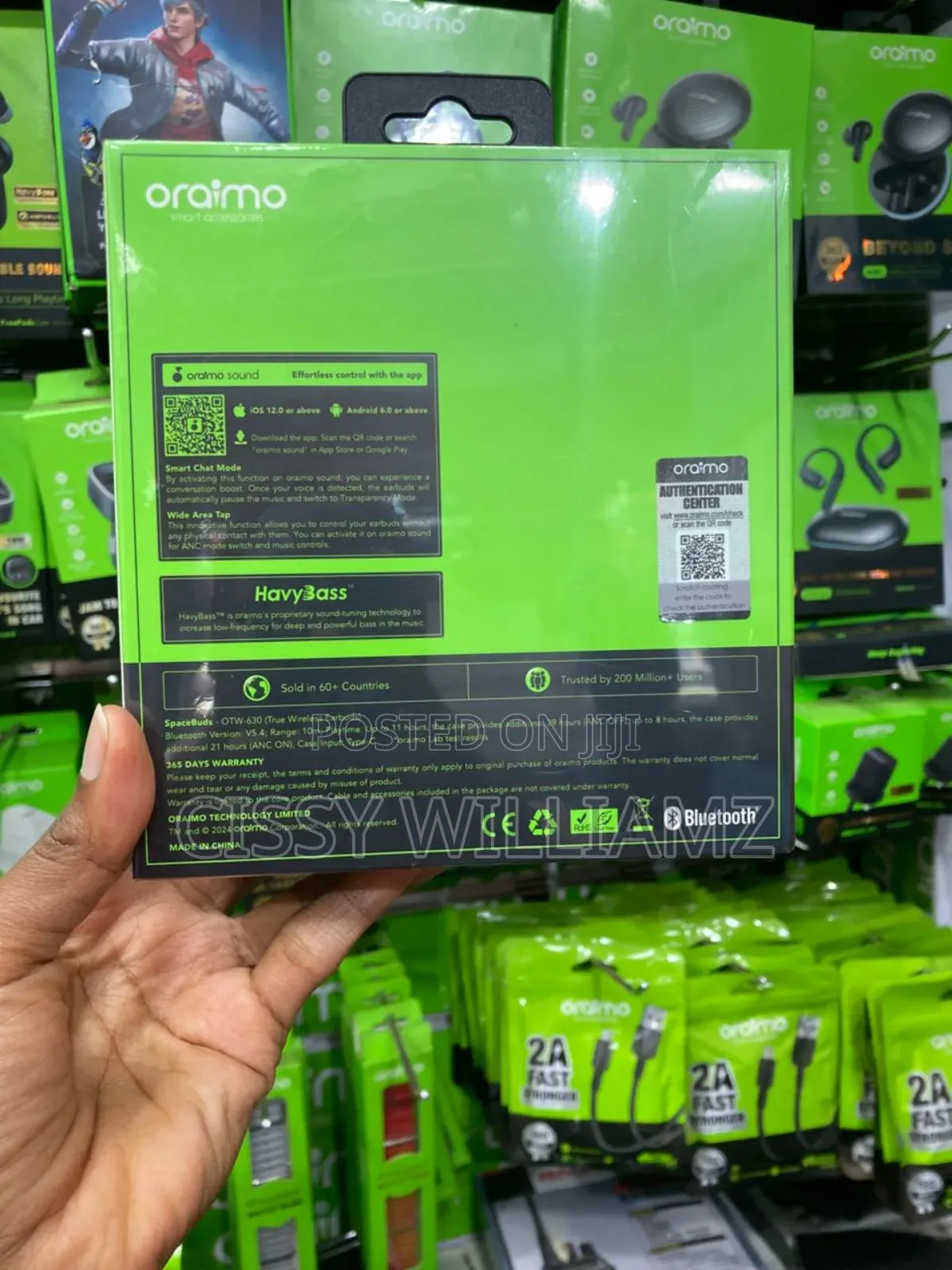 Oraimo Space Buds Anc Wireless Earbuds