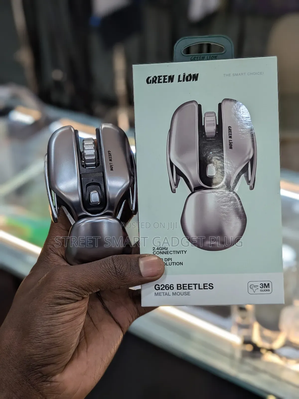 Green Lion Beetles Mouse