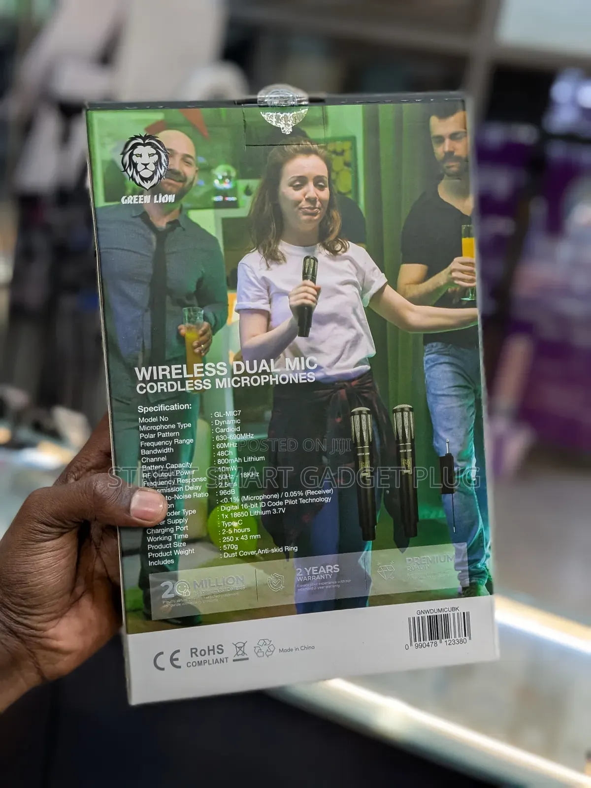 Green Lion Wireless Dual Mic