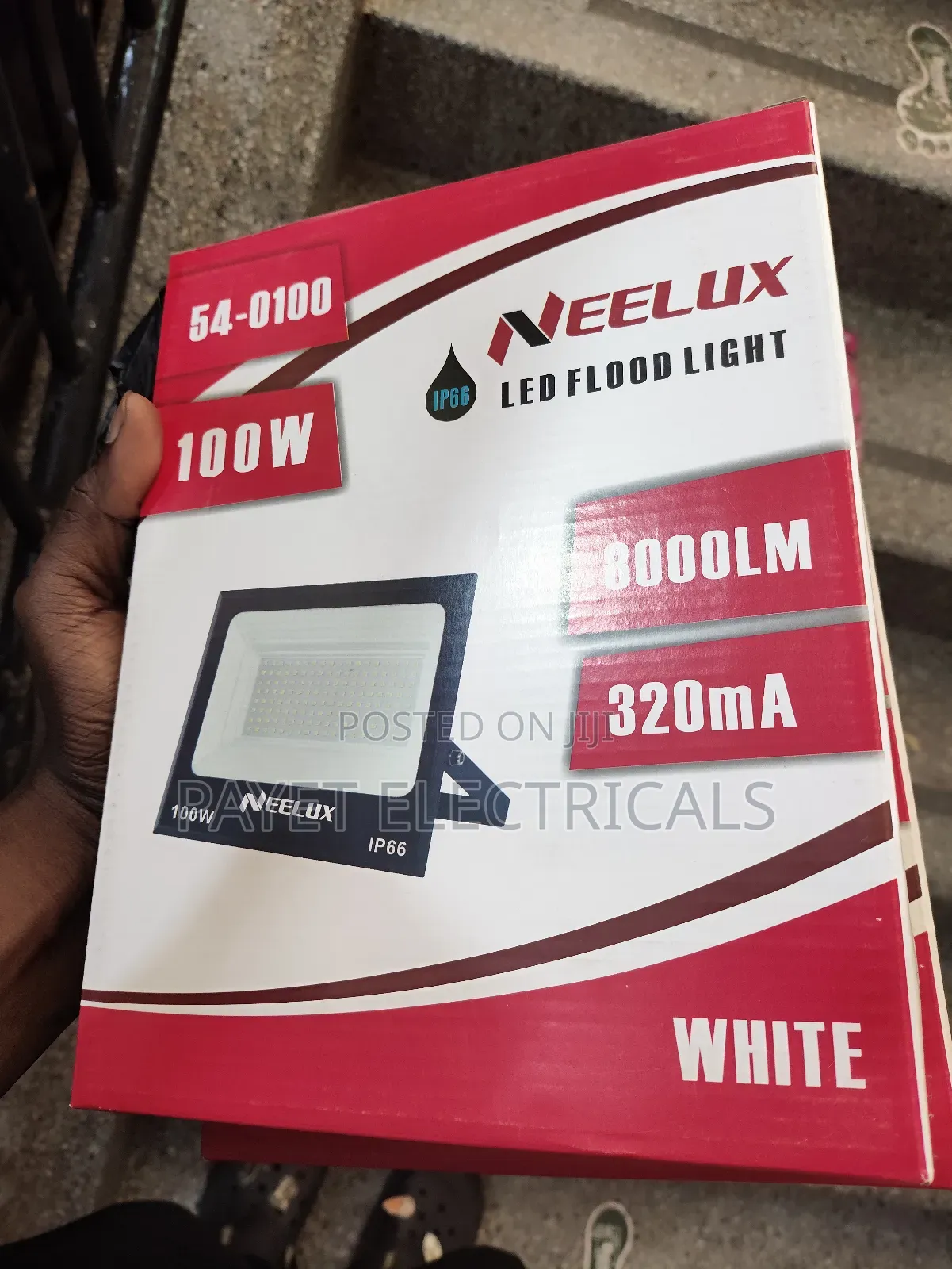 Water Resistant Flood Light for 100watts