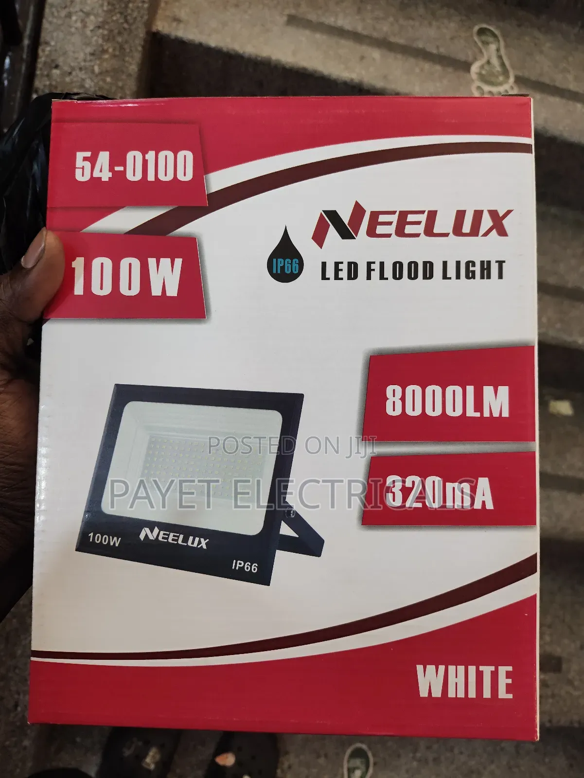 Water Resistant Flood Light for 100watts