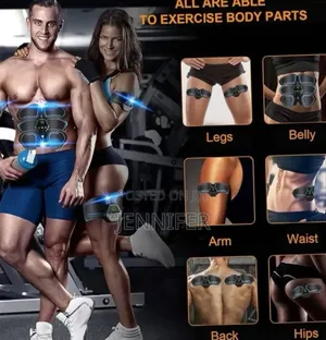 Ems Abs Maker Electric With Biceps and Triceps Sticker