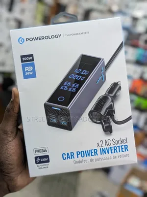 Powerology Car Power Inverter 300watts