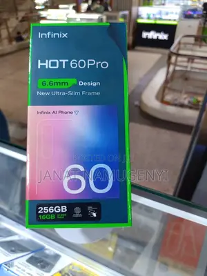 New Infinix Hot 60 128 GB Black