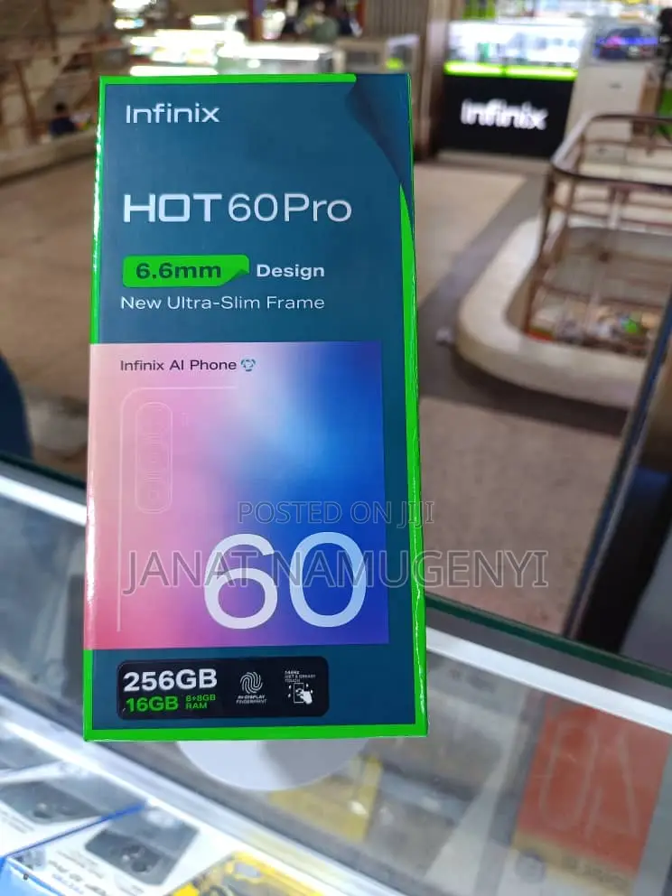 New Infinix Hot 60 128 GB Black