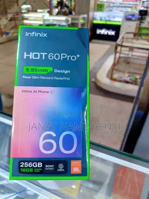 New Infinix Hot 60 128 GB Black