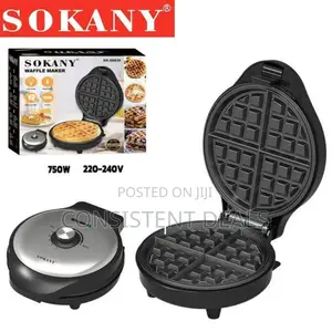 Sokany 750watts Electric Waffle Maker