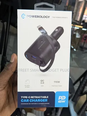 Powerology 65watts Car Charger