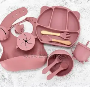 Baby Silicon Feeder Set