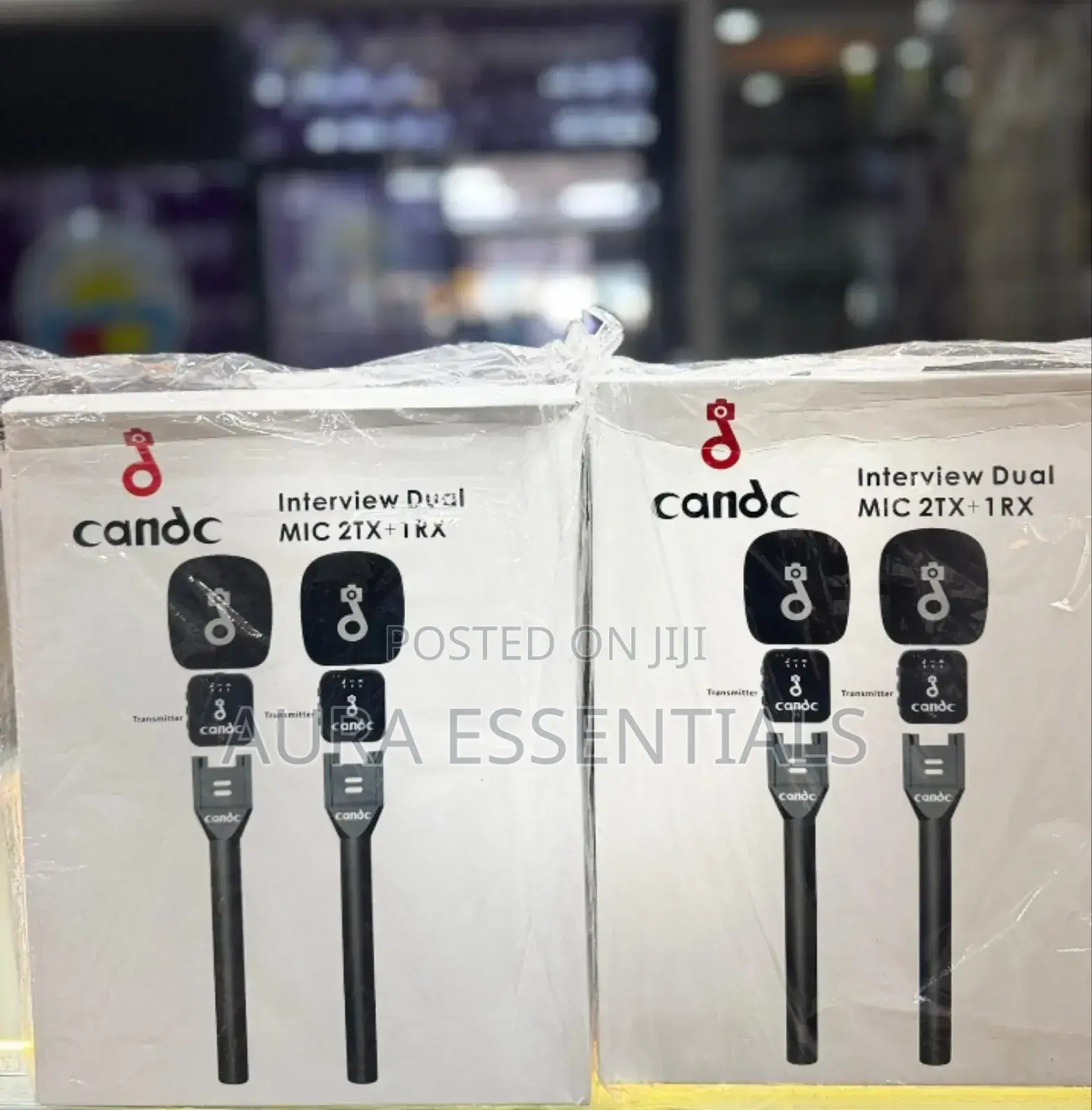 Candc Interview 3 in 1 Dual Wireless Microphone