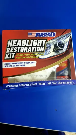 All Car Headlight Restoration Kit