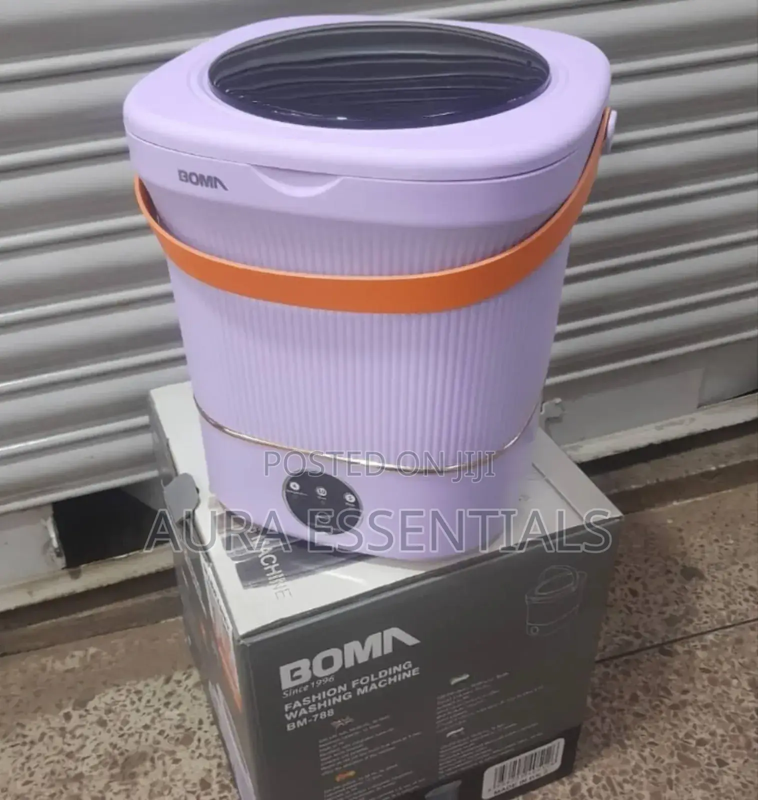 Boma Bm-188 Foldable Mini Washing Machine