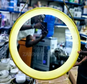 Led Light Bathroom Round Mirror