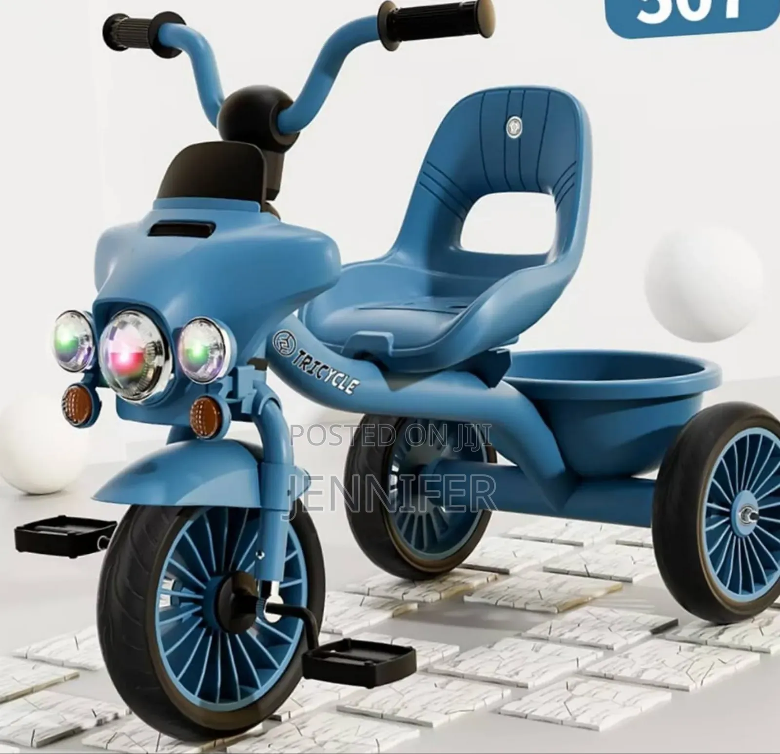 Kids Tricycle 507 With Lights