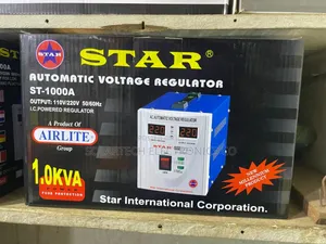 1kva Star Automatic Voltage Regulator / Fuse Protection 