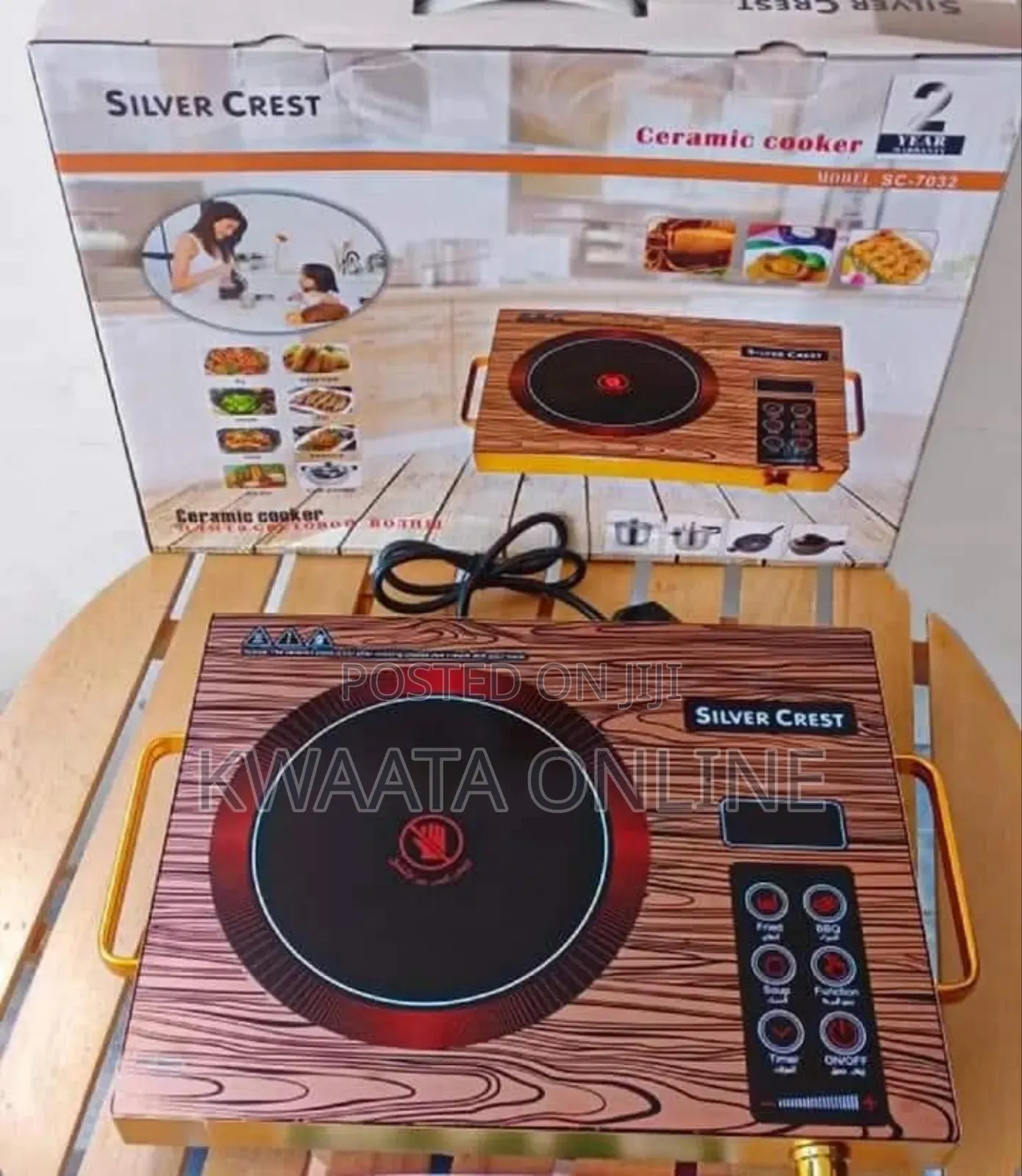 Silvercrest Infrared Cooker With Touch Control,3500w Sc-7032