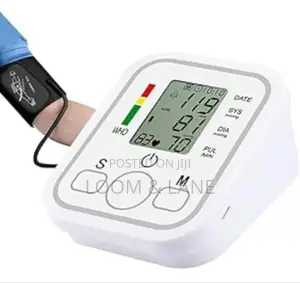 Automatic Digital Blood Pressure Monitor, White