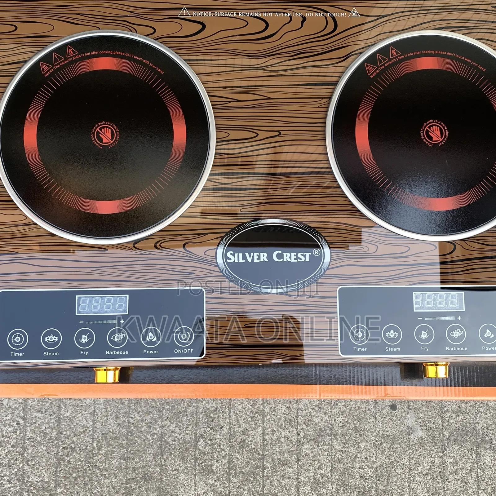 Silvercrest Double Infrared Cooker,Touch Control