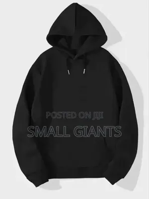 Black Unisex Hoodie Jumper Good Quality