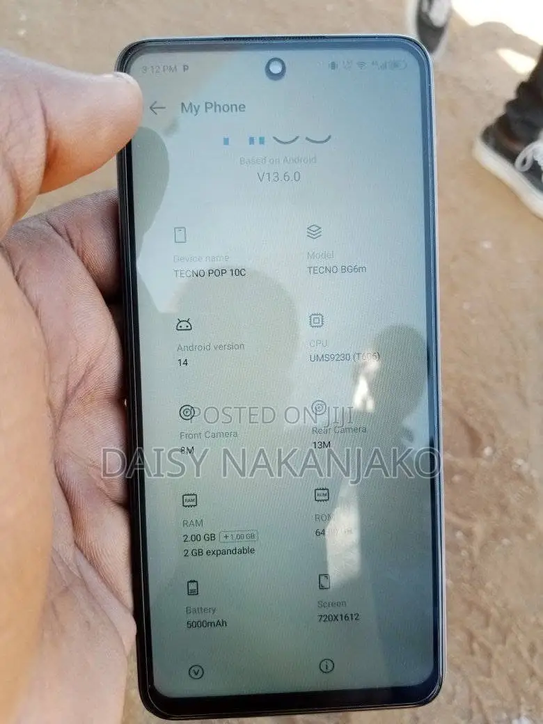 New Tecno Pop 10C 64 GB Bronze