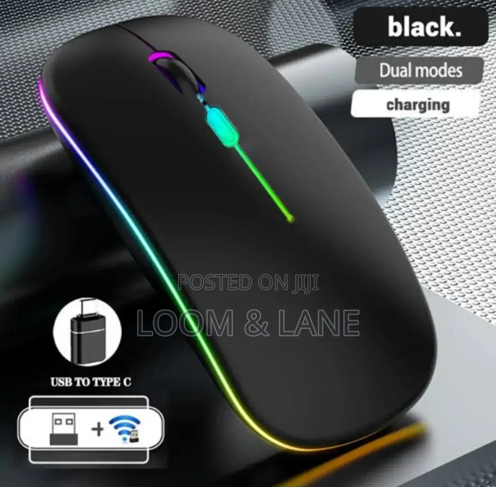 Bluetooth Wireless Slim Silent Click Mouse